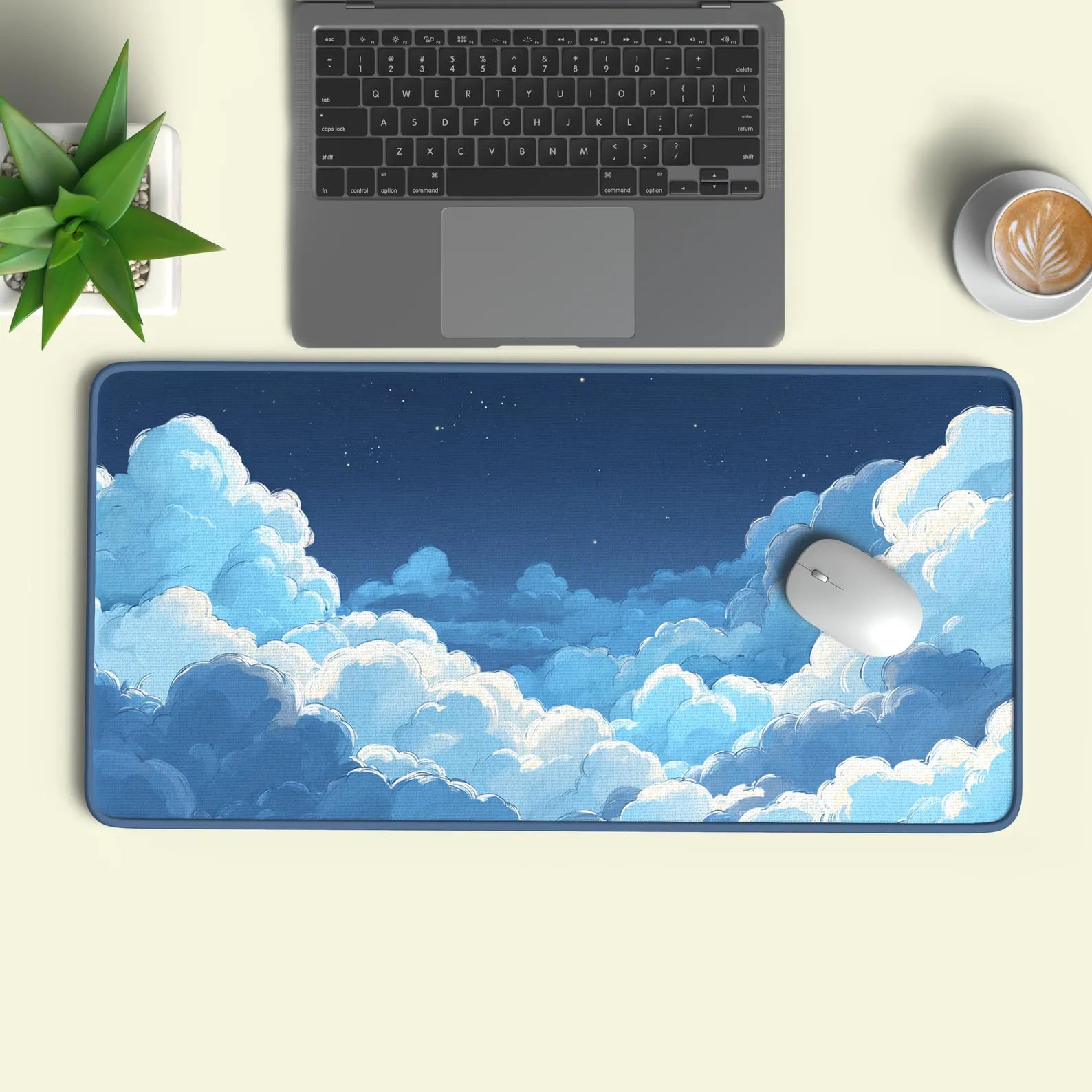 Cloud Oasis Desk Mat