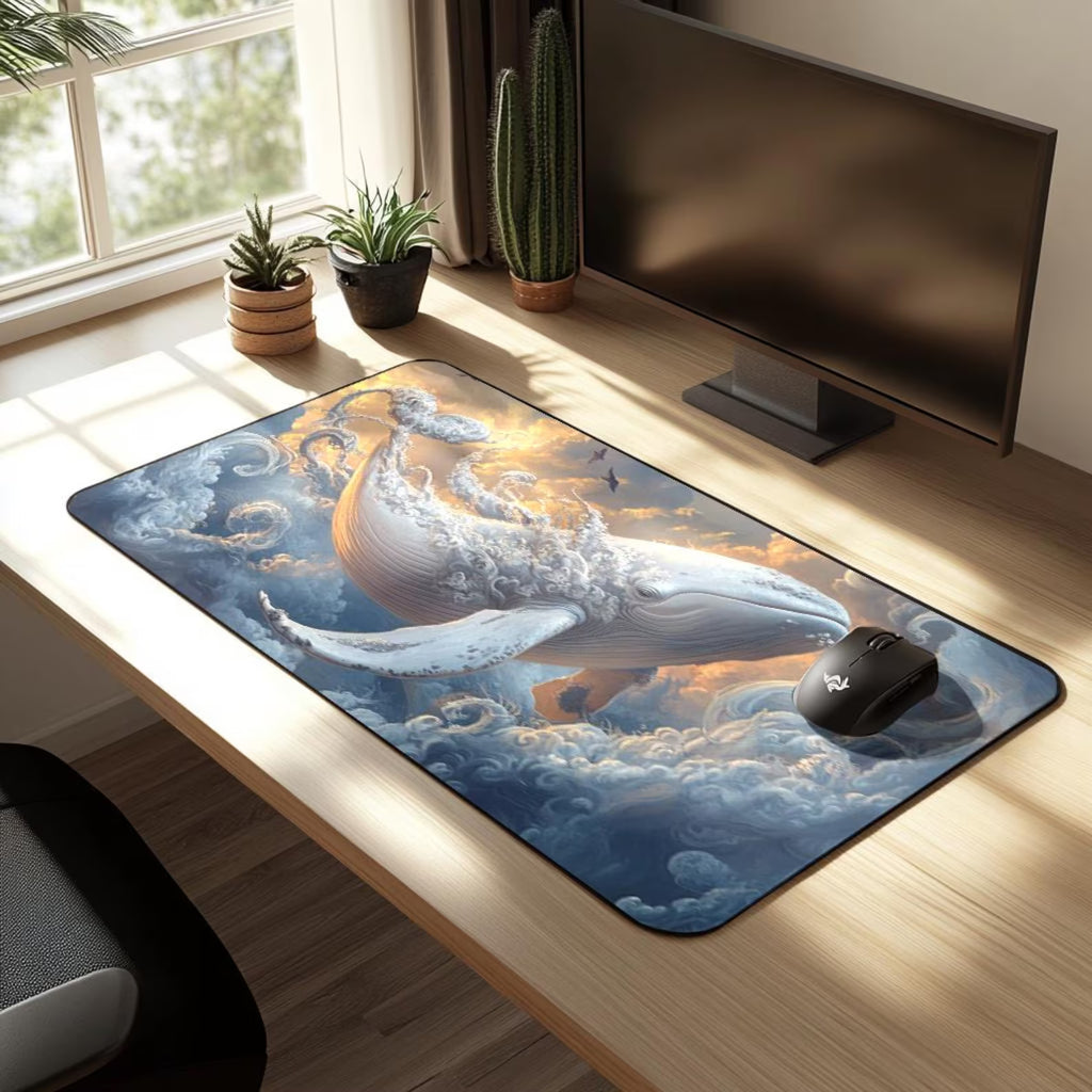Majestic Whale Desk Mat