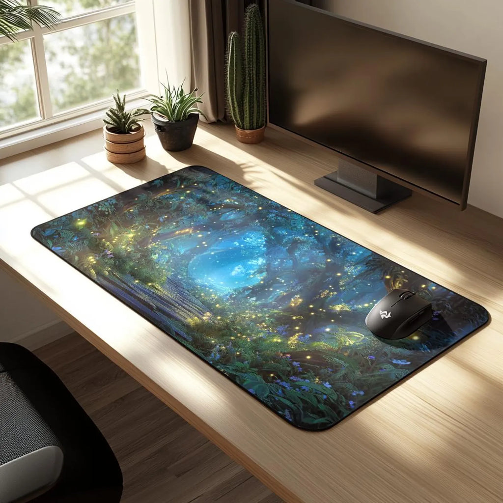 Enchanted Forest Desk Mat