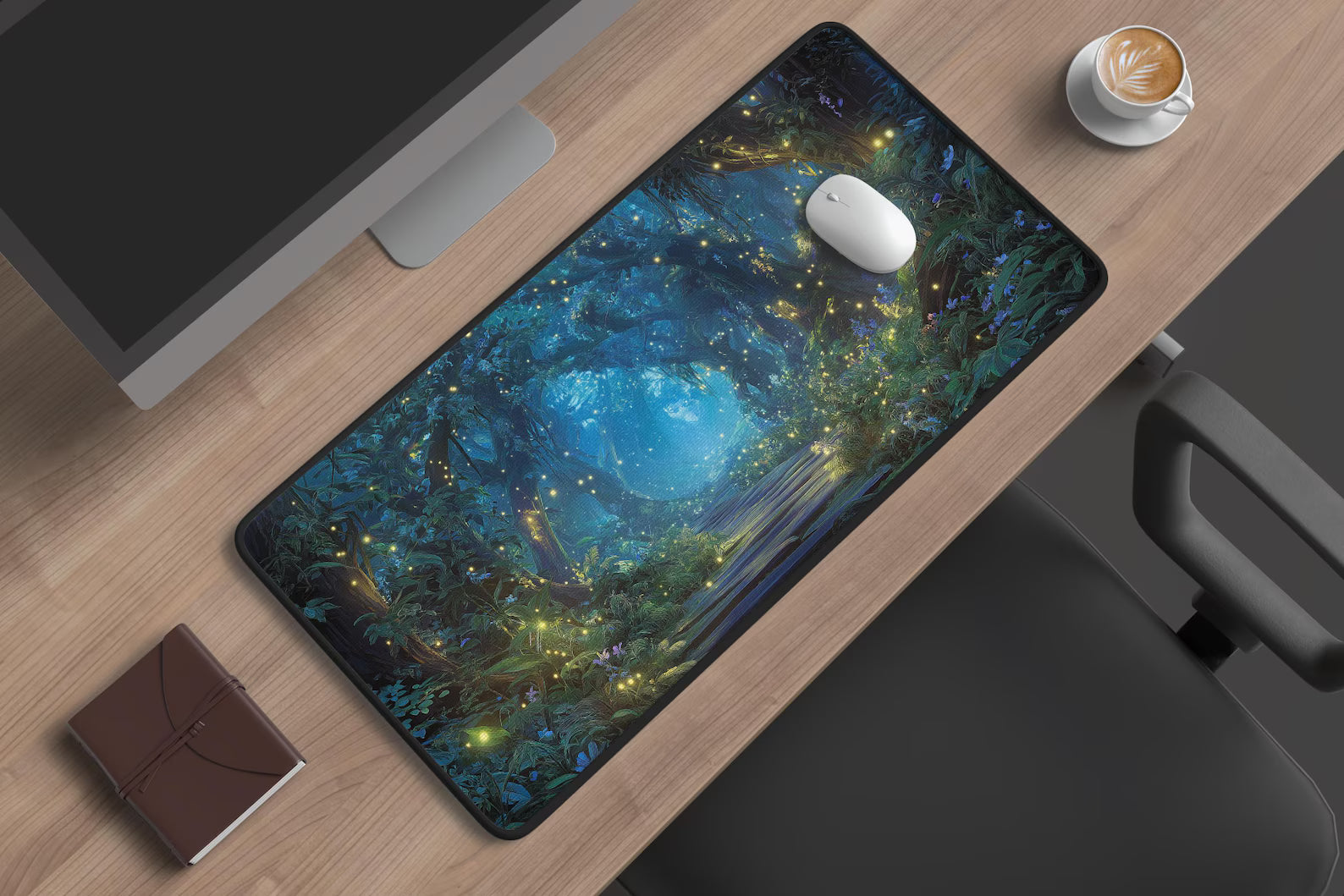 Enchanted Forest Desk Mat