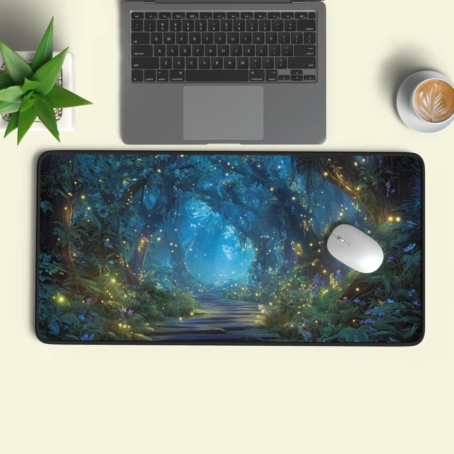 Enchanted Forest Desk Mat