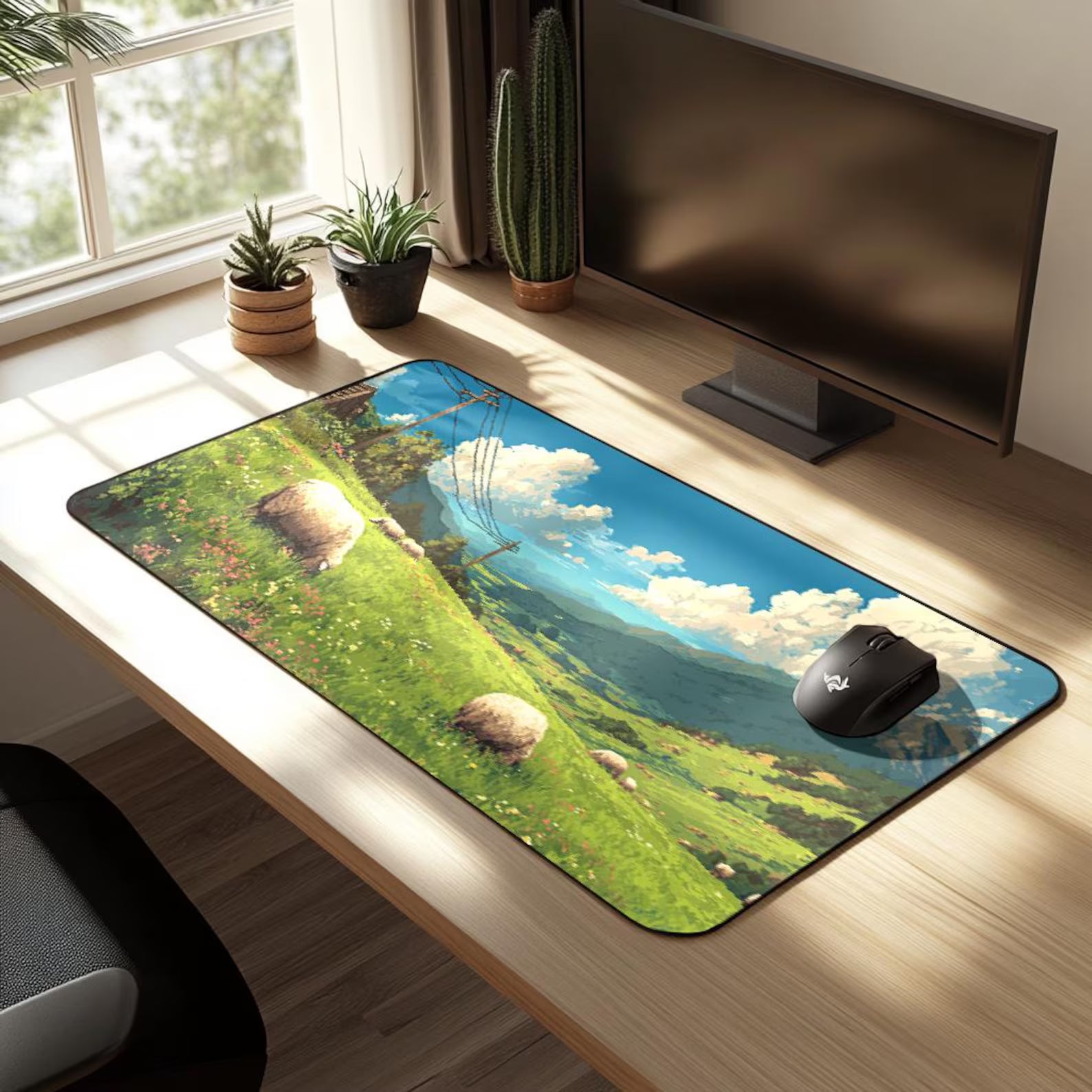 Sheep Valley Desk Mat